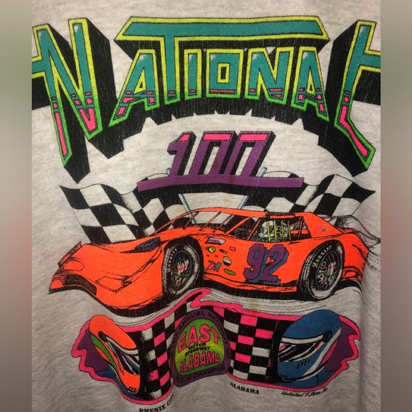 Vintage Men’s/Women’s National 100 racing sweatshirt 1992 - Picture 2 of 6